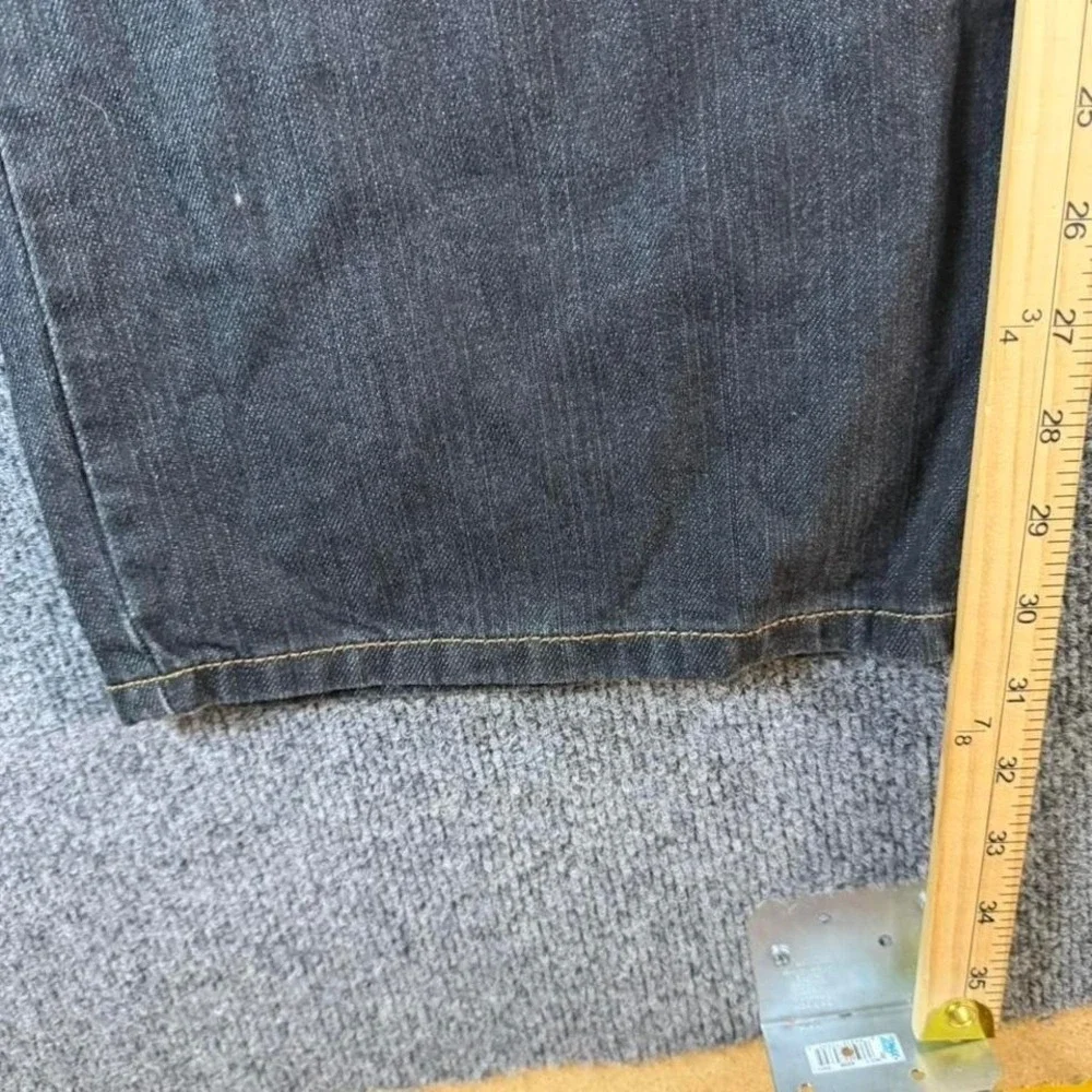 Vintage‎ Y2K Levi SilverTab Baggy Wide Leg Fit Black Denim Jeans Mens Size 42x30